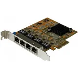 Startech LAN-Adapter, 4x RJ-45, PCIe x4 (ST1000SPEX43)