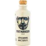 KNUT HANSEN DRY GIN | Weltweit ausgezeichnet | 14 regionale Zutaten wie Wachholder, Gurke, Basilikum | Handcrafted nach nordischer Art in eigener Manufaktur | Nachhaltige Keramikflasche | 50ml