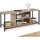 Tectake Denver TV-Regal 120 x 40 x 50,5 cm Eiche/Naturfarben Holzwerkstoff