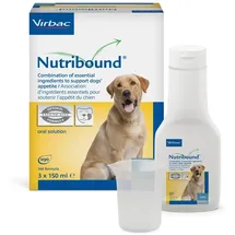 Virbac Nutribound Lösung zum Einnehmen für Hunde 3 x 150 ml