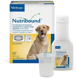 Virbac Nutribound Lösung zum Einnehmen für Hunde 3 x 150 ml