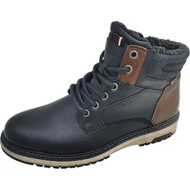Tom Tailor Schnürstiefeletten Herren Schwarz 45