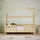 ML-Design Kinderbett Hausbett 70 x 140 cm Kiefer natur beige