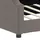 vidaXL Tagesbett Taupe 80x200 cm Stoff