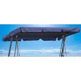 Famanu Hollywoodschaukel Dachabdeckung 200 x 145 cm Blau Wasserdicht Universelles Ersatzdach - Blau