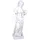deluke Gartenfigur JENS Kunststoff Weiß 94x31x37cm Gartendeko Outdoor Figur