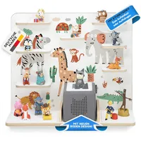 Regal für Toniebox Tonies Figuren Musikbox Wandregal Stehregal magnetisch