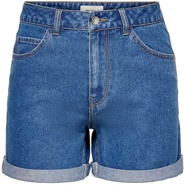 Only ONLVEGA HW MOM DNM SHORTS NOOS Blau