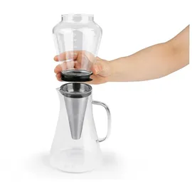 BEEM Cold Drip Kaffeebereiter 0,5 l Silber/Transparent
