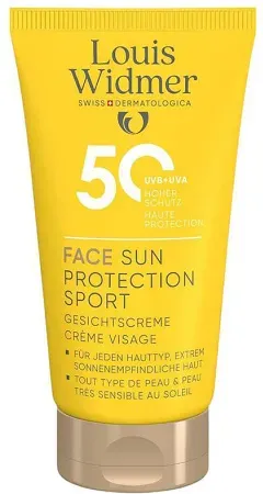 Louis Widmer Sun Face Sonnenschutz Sport Ohne Parfüm SPF50 Tube 50ml