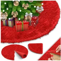 Kesser Weihnachtsbaumdecke 90 cm rot