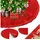 Kesser Weihnachtsbaumdecke 90 cm rot