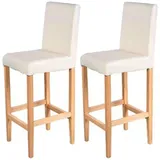 Proregal Barhocker Winnie 41 x 112 x 37 cm Creme