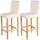 Proregal Barhocker Winnie 41 x 112 x 37 cm Creme