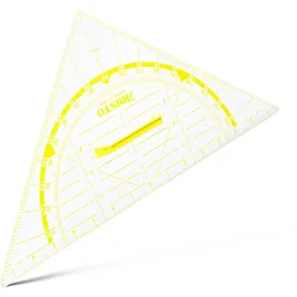 ARISTO Geodreieck 80 cm transparent