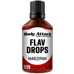 Body Attack - Flav Drops - 50ml Geschmacksrichtung Cookie Dough