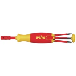 Wiha  VDE Magazin-Schraubendreher   DIN EN 60900