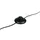 Trio LED Stehlampe 130cm 23cm Silber