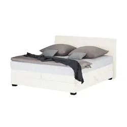 vanDoorn Boxspringbett  Chiara ¦ creme ¦ Maße (cm): B: 192 H: 107