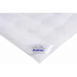 Balette Daunenbettdecke BALETTE "LILLY von Institute Wessling geprüft und ausgezeichnet.", weiß, B:200cm L:220cm, Bezug: 100% Baumwolle. Füllung: 60% Daunen, 40% Federn, Bettdecken, In 4 Wärmeklassen erhältlich, Wohlfühlkomfort dank Naturfüllung