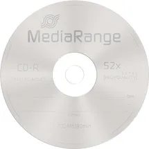 MediaRange CD-R Rohlinge (52x High-Speed, 700MB/80 min.,