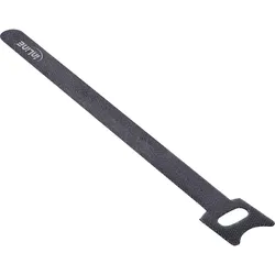 InLine Kabelbinder 180x12mm - Klett-Verschluss - 10er - schwarz