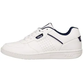 Fila Unisex Kinder C. Court Teens Sneaker, White Medieval Blue, 39 EU