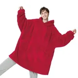 BEDSURE Hoodie Decke mit Ärmeln - Tragbare Decke zum Anziehen Erwachsene Kuschelpullover, Warm Kuscheldecke mit Ärmeln weich Ärmeldecke als Geschenke für Frauen Freundin Mütter