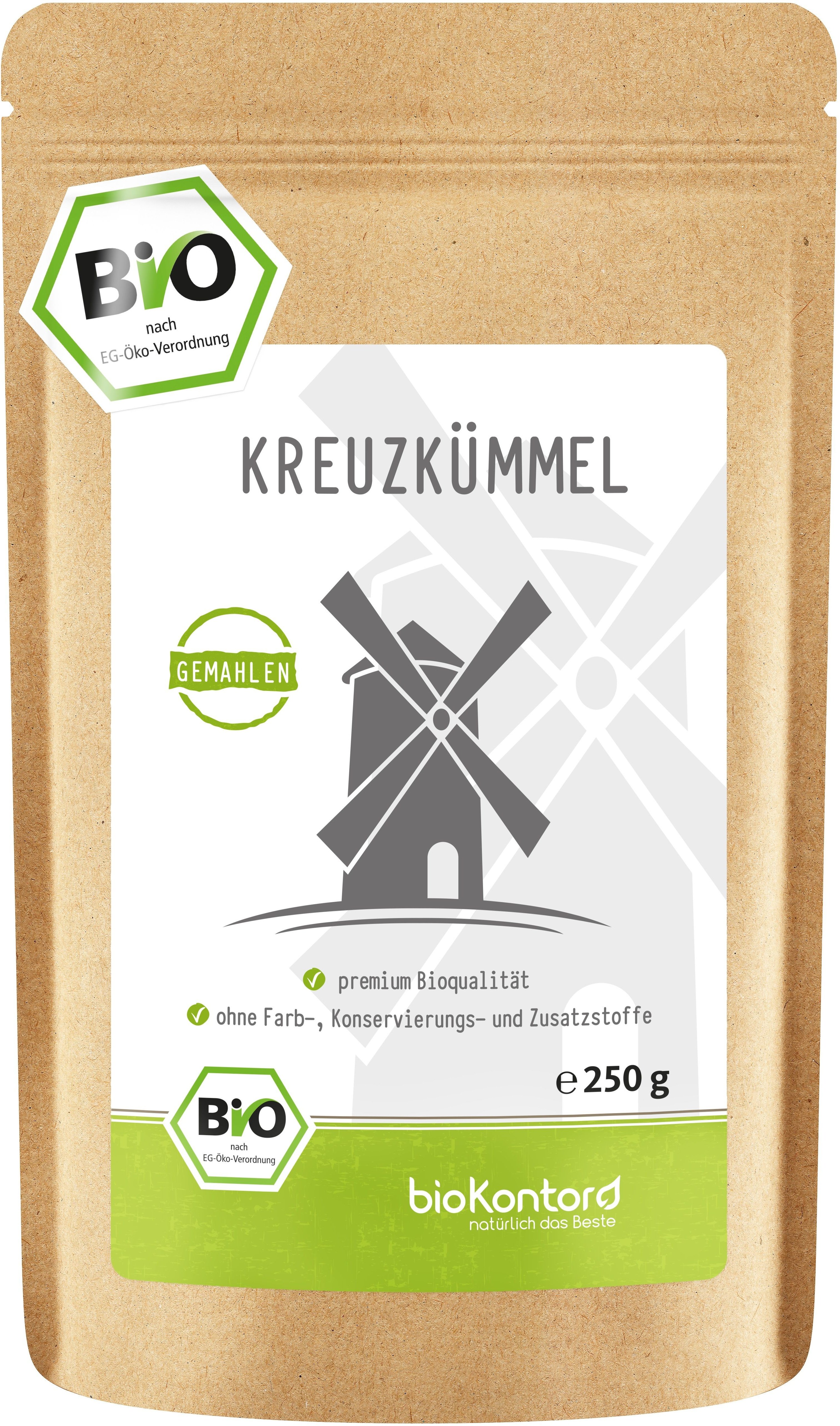 bioKontor Kreuzkümmel Gewürze 250 g