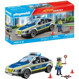 Playmobil Action Heroes Polizei Streifenwagen 71729