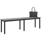 vidaXL Graues Sonoma Sitzbank 160 x 35 x 45 cm Holzwerkstoff