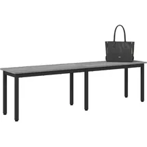 vidaXL Bank 160 x 35 x 45 cm grau / grau