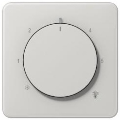 Jung Abdeckung für Thermostat (lichtgrau)
