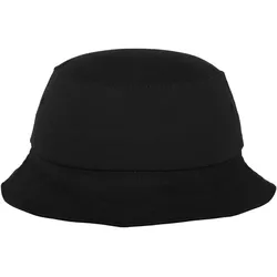 Baumwoll -Twill -Eimerhut - schwarz - Mann - Flexfit