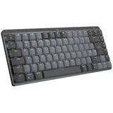 Logitech MX Mini Mechanical Kabellos, RF Wireless QWERTY UK Englisch Schwarz