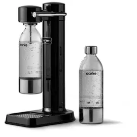 Aarke Carbonator 3 black chrome + PET-Flasche