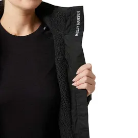 HELLY HANSEN Crew Pile Jacke Damen Schwarz L