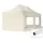 TOOLPORT Faltpavillon Economy 3 x 6 m inkl. 4 Seitenteile creme 59050