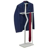 Relaxdays Herrendiener Weiß