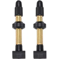 BBB Tubeless Ventile herausnehmbarer Kern 2 Stk 80mm messing