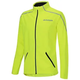 Airtracks Laufjacke Damen Thermo Laufjacke AirTech (Funktions Jacke für die kalte Jahreszeit Herbst - Winter) » S M L XL XXL « gelb XL