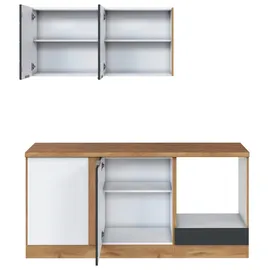 Held Winkelküche L-Form 240 x 180 cm grau