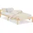 Homestyle4u Holzbett 90 x 200 cm Braun