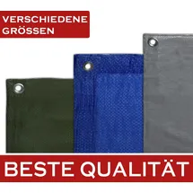 Roysson Abdeckplane 5 x 8 m Blau