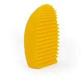 Intirilife Make-up Schwammreiniger (1-St. Pinsel Reiniger aus Silikon Make Up Pinsel Reinigung 7.3 x 5.5 x 3 cm) gelb