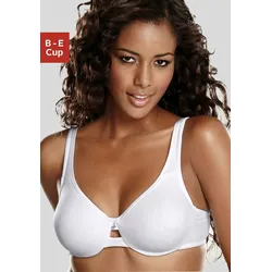 Minimizer-BH NUANCE, Damen, Gr. 80, Cup C, weiß, Microtouch, Obermaterial: 85% Polyamid, 15% Elasthan, klassisch, BHs Bügel-BH Minimizer-BH T-Shirt-BH BH, mit Bügel
