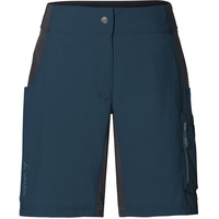 Vaude Damen Qimsa MTB Hose kurz (Größe L, blau)