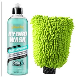 ShinyChiefs HYDRO WASH – VERSIEGELUNGSSHAMPOO 500ml + WASH WORMY GREEN SET Auto-Reinigungsmittel (2-St)