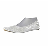 Beck Mädchen Basic Glitzer Gymnastikschuhe, Silber, 26 EU