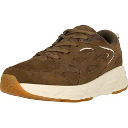 Sneaker ENDURANCE "Bryce", Gr. 45, braun, Leder, Kunstfaser, sportlich, Schuhe, mit Wildleder-Obermaterial